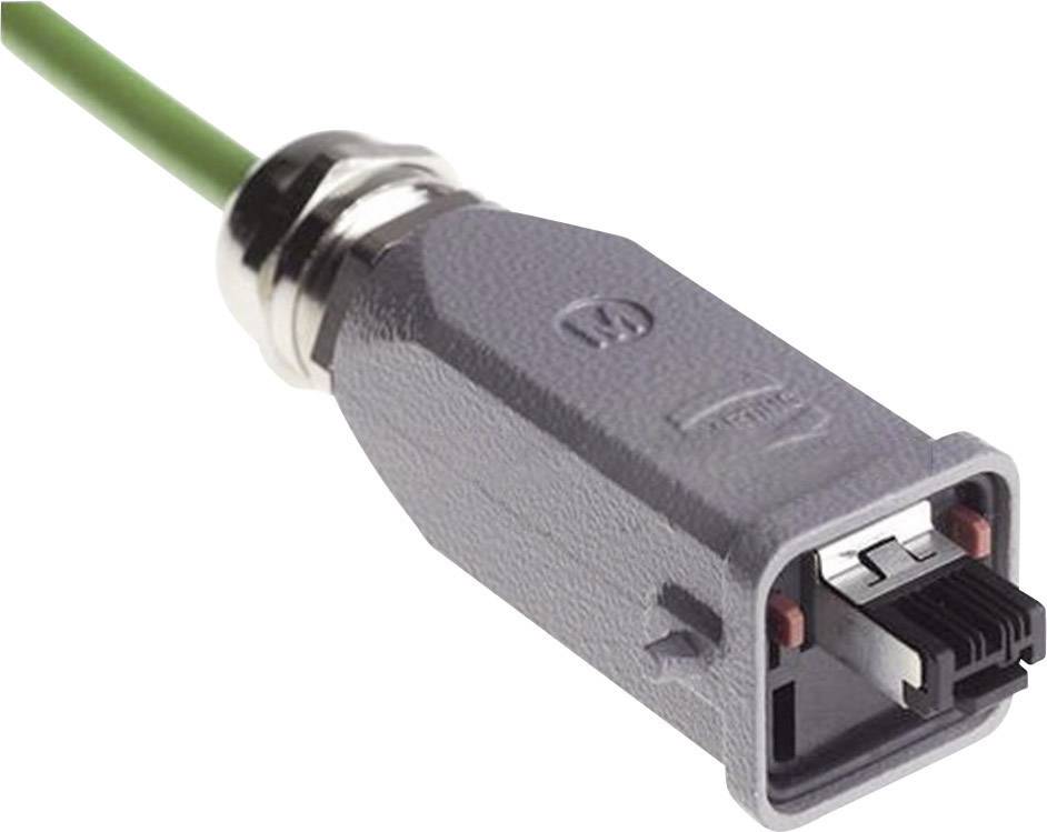 HARTING 09451151100 Sensor/ställdon-datakontakt Kontakt hane rak Antal poler (RJ): 4P4C 1 st Piece-0