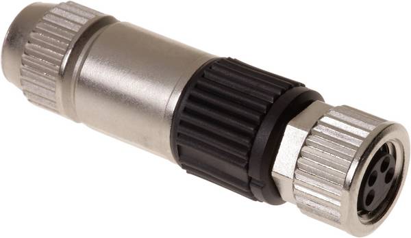 HARTING 21021512405 Sensor/ställdon-kontakt, okonfektionerad M8 Hona rak  Antal poler (RJ): 4 1 st