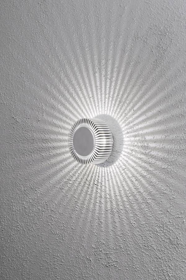 Konstsmide Monza 7932-310 LED-utomhusväggbelysning EEK: G (A - G) LED LED fast installerad 5 W Aluminium