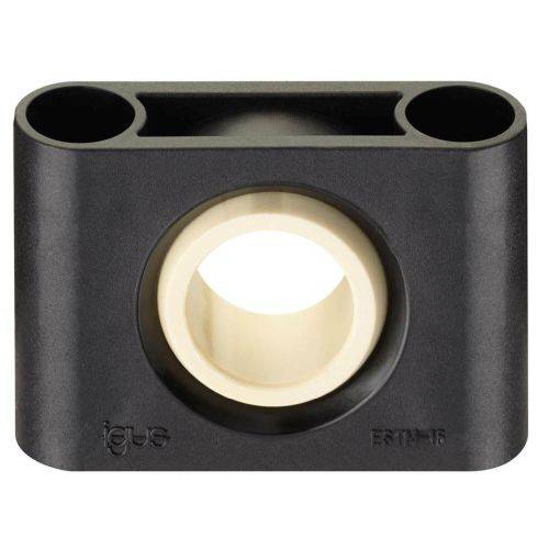 igus ESTM-12 Glid-stålager Borrdiameter 12 mm Håldistans 28 mm