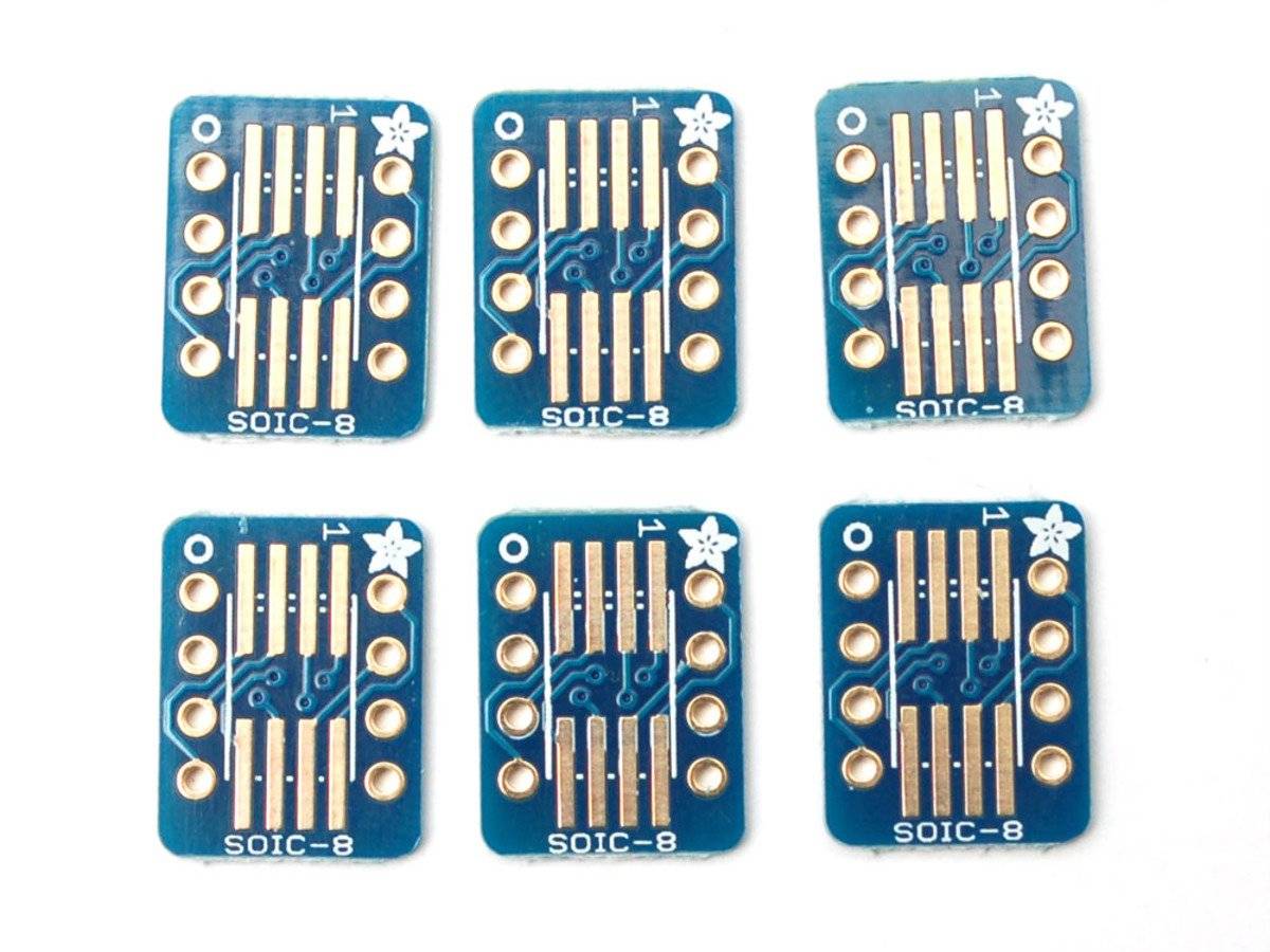 Adafruit 1212 N/A Kretskort (naket) 6 st