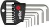 Wiha Inner-sexkantig Vinkelskruvmejselset 1.5 mm, 2 mm, 2.5 mm, 3 mm, 4 mm, 5 mm, 6 mm 7 delar