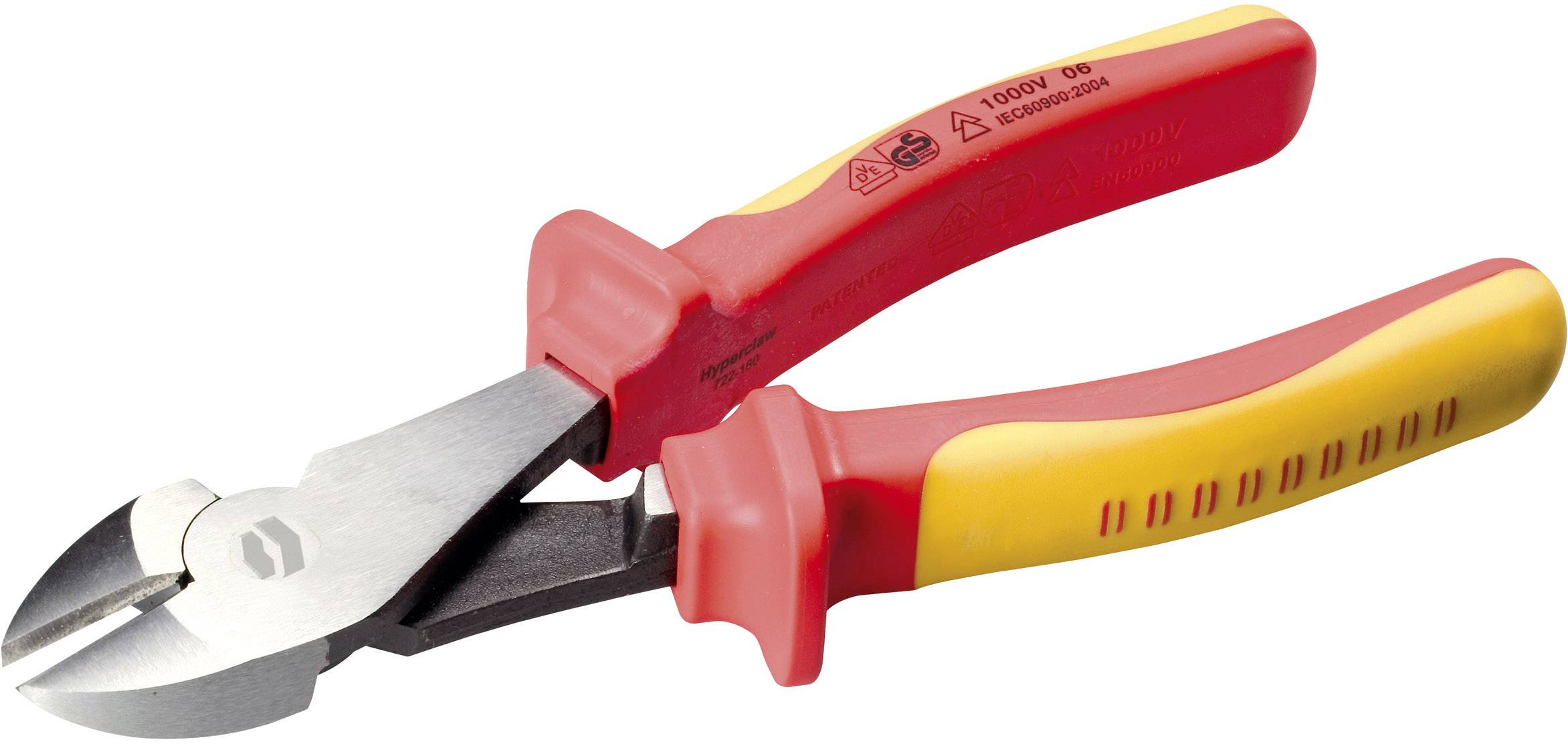 TOOLCRAFT 821018 VDE Kraftavbitare med facett 180 mm-0
