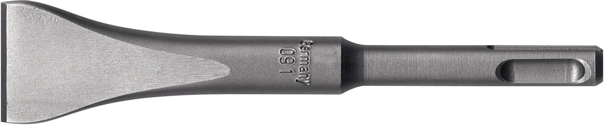 Platt mejsel med SDS-Plus-skaft, graverad med texten 'Germany 091', lämplig för betong- och murverksbearbetning.