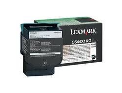 Lexmark Återgivning tonerkasett C544 C546 X544 X546 X548 Original Svart 6000 sidor C544X1KG-4