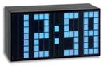 Digitalväckarklocka med lysande siffror