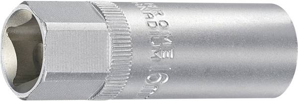 TOOLCRAFT 812591 Ytter-sexkantig Tändstiftshylsa 16 mm 1/2"