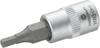 TOOLCRAFT 816068 Inner-sexkantig Hylsnyckel-bitsinsats 3 mm 1/4"
