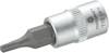 TOOLCRAFT T10 816080 T-Profil Hylsnyckel-bitsinsats T 10 1/4"