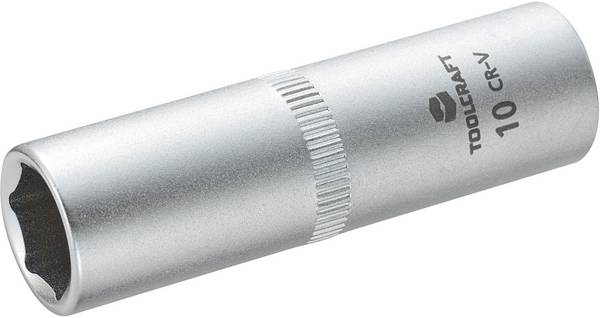 Hylsnyckelinsats 6,3 mm (1/4") TOOLCRAFT 816099 Nyckelvidd 10 mm
