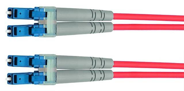 Telegärtner 100011343 Fiberoptik LWL Anslutningskabel 2.00 m Grön Multimode OM5-1