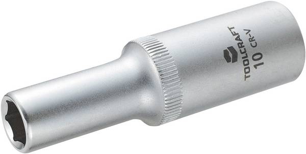 TOOLCRAFT 816173 Ytter-sexkantig Hylsnyckelinsats 10 mm 1/2"