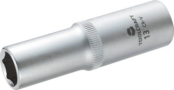 TOOLCRAFT 816176 Ytter-sexkantig Hylsnyckelinsats 13 mm 1/2"