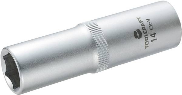 TOOLCRAFT 816177 Ytter-sexkantig Hylsnyckelinsats 14 mm 1/2"