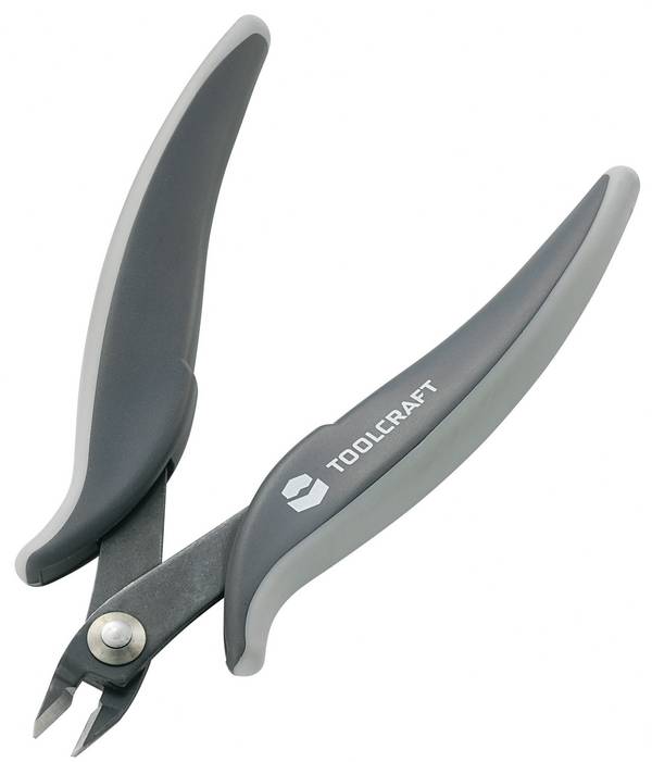 TOOLCRAFT 816744 Elektronik och finmekanik Sidoskärare utan facett 128 mm