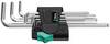 Wera 950 PKL/7 SM N Inner-sexkantig Vinkelskruvmejselset 1.5 mm, 2 mm, 2.5 mm, 3 mm, 4 mm, 5 mm, 6 mm 7 delar