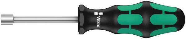 Wera 395 Hylsskruvmejsel Verkstad Nyckelvidd (metrisk): 7 mm  Klinglängd: 80 mm