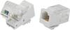 TRU COMPONENTS 93014c937 Moduljack, verktygslöst Hona rak Natur 1 st