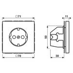 Jung LS15 20LG jordat uttag