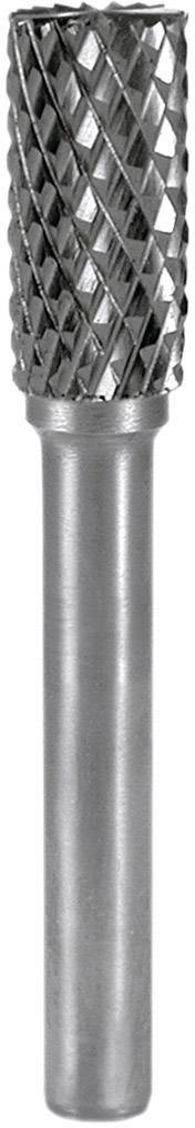 En cylindrisk frässtift med diamantliknande tandning. Används för finbearbetning av material som metall eller trä.
