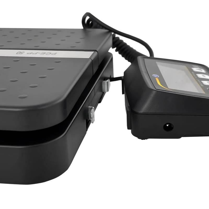 PCE Instruments Paketvåg PCE-PP 50 Vägningsområde 50 kg 230 V, batteri Svart-5