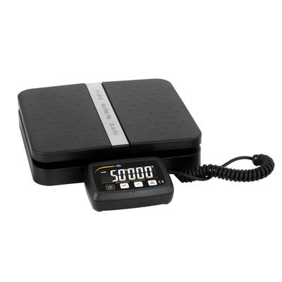 PCE Instruments Paketvåg Vägningsområde 50 kg 230 V, batteri Svart