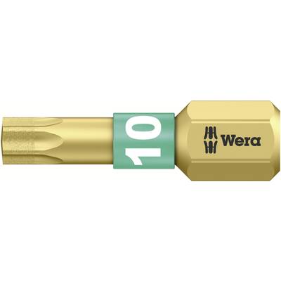 Wera 867/1 BDC TX10X25 05 066100 001 Torx-Bit T 10 Verktygsstål legerad, diamant-belagd D 6.3 1 st