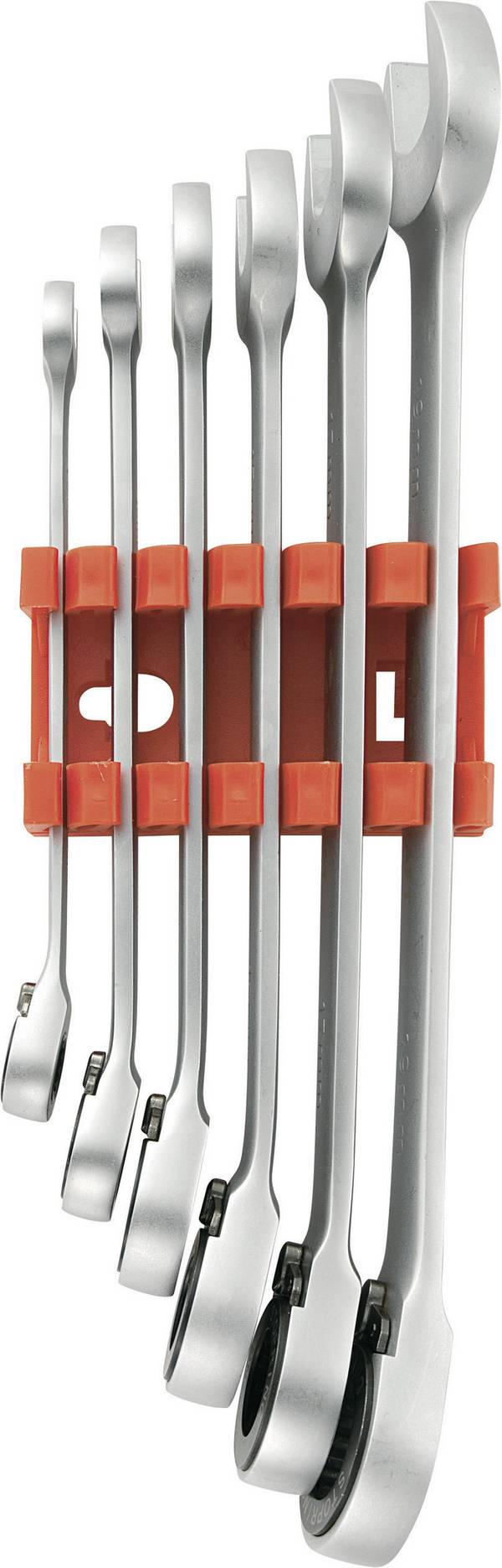 TOOLCRAFT 824124 U-ring-blocknyckelset; 6 delar 8 - 19 mm