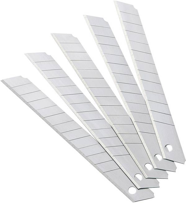 TOOLCRAFT TO-6623457 5-knivreservblad 9 mm 5 st