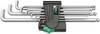 Wera 950 PKLS/9 SM SB Inner-sexkantig Vinkelskruvmejselset 9 delar