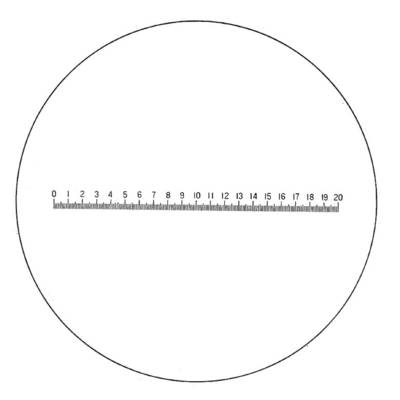 Eschenbach 115204 precisionsskala Linsstorlek: (Ø) 23 mm