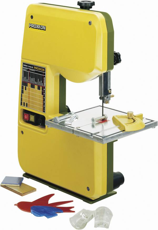 Proxxon Micromot  Bordsbandsåg  MBS 240/E    230 V  85 W  Sågblad, längd 1065 mm