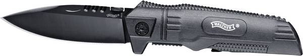 Walther SubCompanionKnife SCK 5.0719 Kniv outdoor med fodral, med clip  Svart