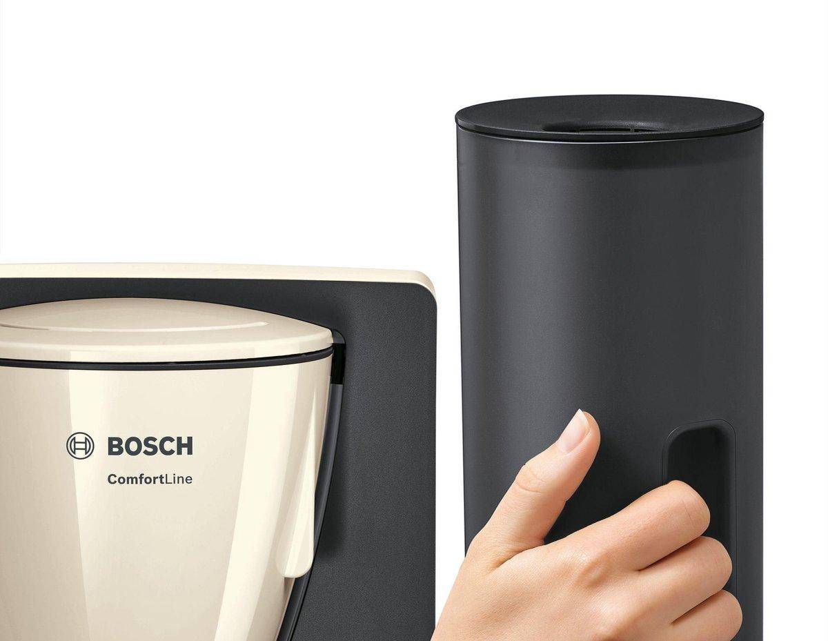 Bosch Haushalt TKA6A047 ComfortLine Kaffebryggare Creme, Svart Kapacitet Koppar=15-4