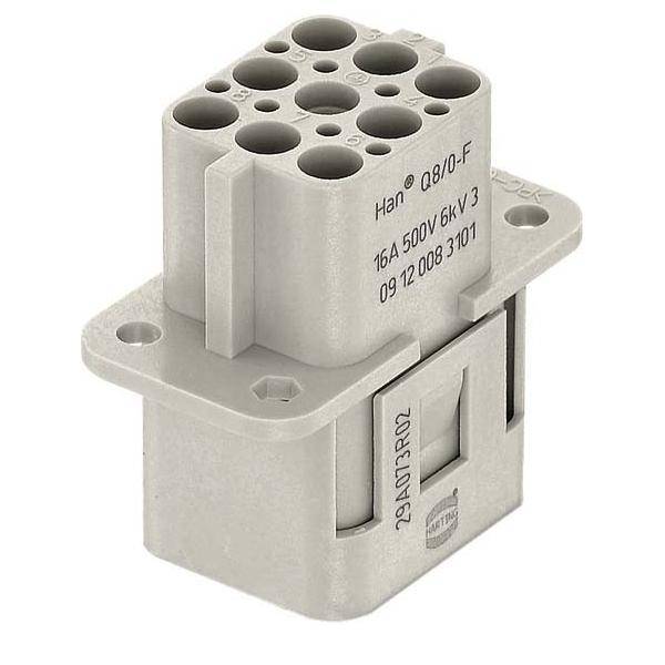 HARTING 09120083101 Insats för hylsdon Han® Q 8 + PE Crimp 10 st
