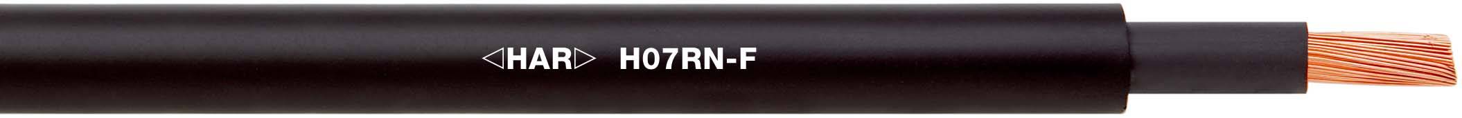 LAPP 1600098/50 Anslutning H07RN-F 1 x 6 mm² Svart 50 m