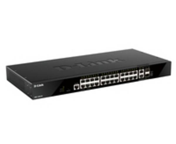 Switch 440 mm D-d-Link DGS-1520-28 2*SFP+/ 2*XGE/24*GE