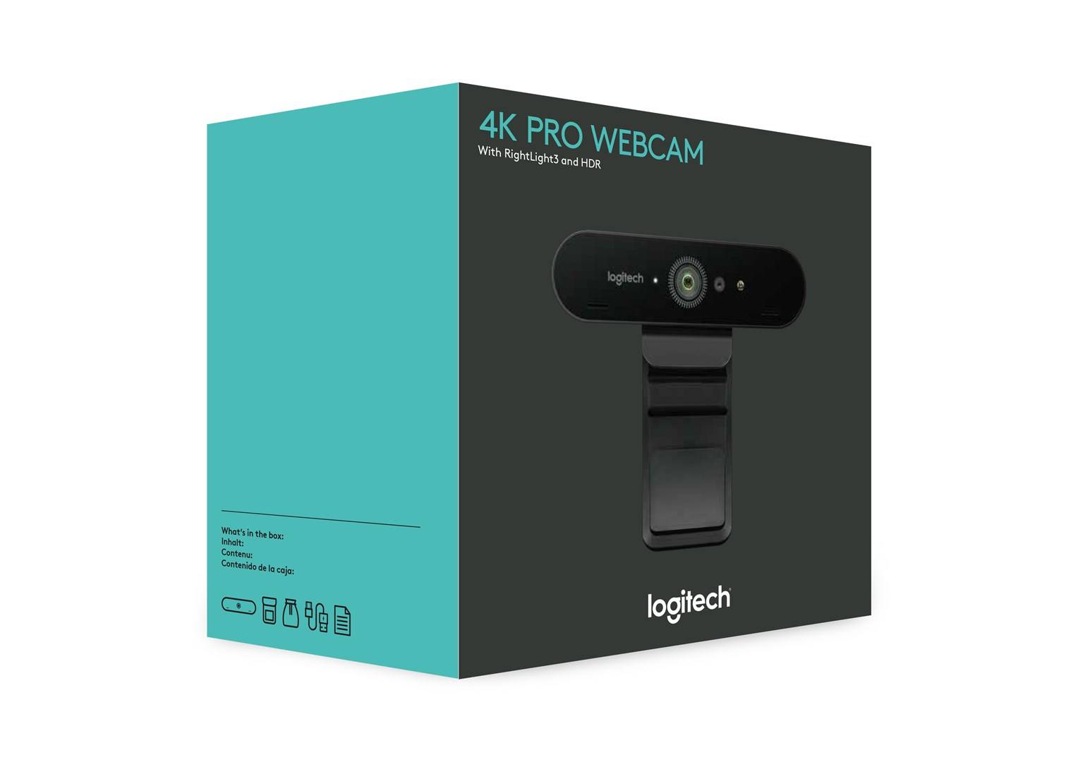 Logitech authentic 4K Pro Webcam in Black