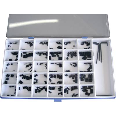 TOOLCRAFT 886327 Gängstift-sortiment Stål 306 st