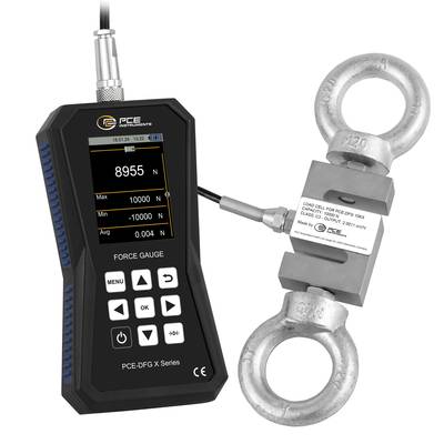 PCE Instruments Kraftmätare 0 - 10000 N (ej certifierad kalibrering)