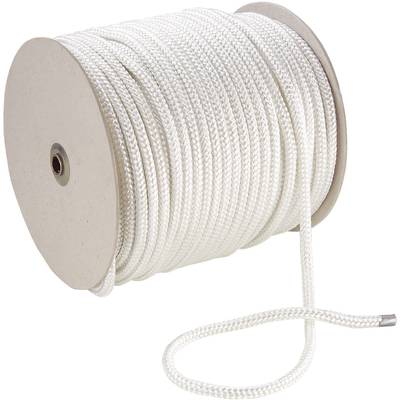 Polyesterrep (Ø x L) 6 mm x 100 m 20069 Vit