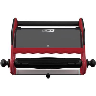 TORK 652108 652108 Tvättlappsdispenser med vägghållare Plast, Stål Svart, Röd 1 st