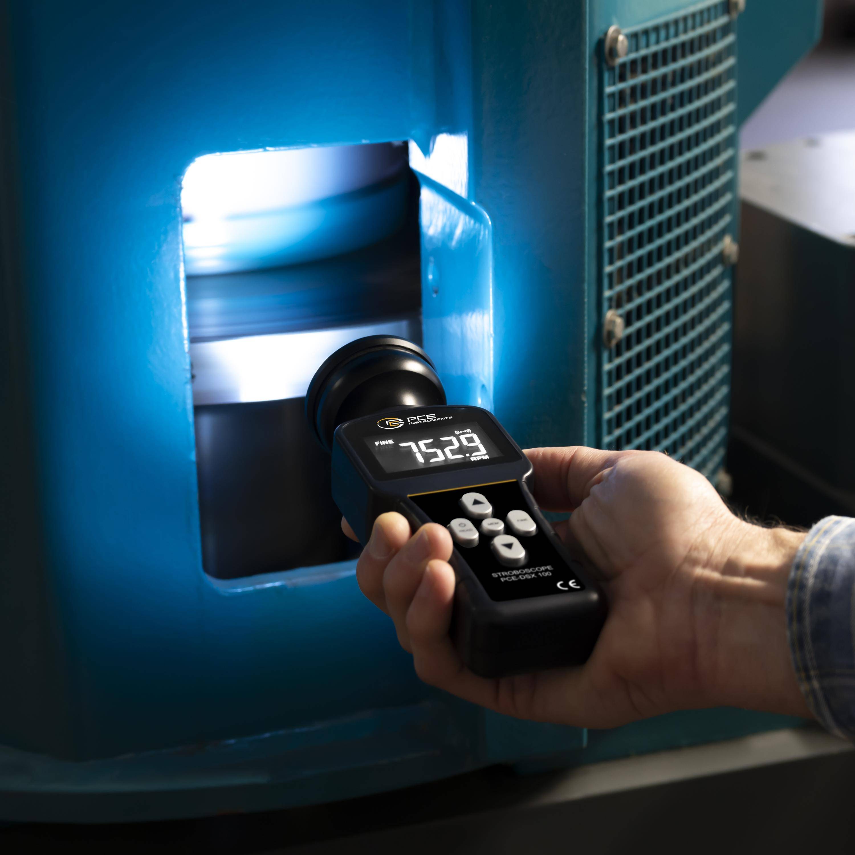 PCE Instruments PCE-DSX 100 Stroboskop Optisk 1000 - 20000 U/min-5