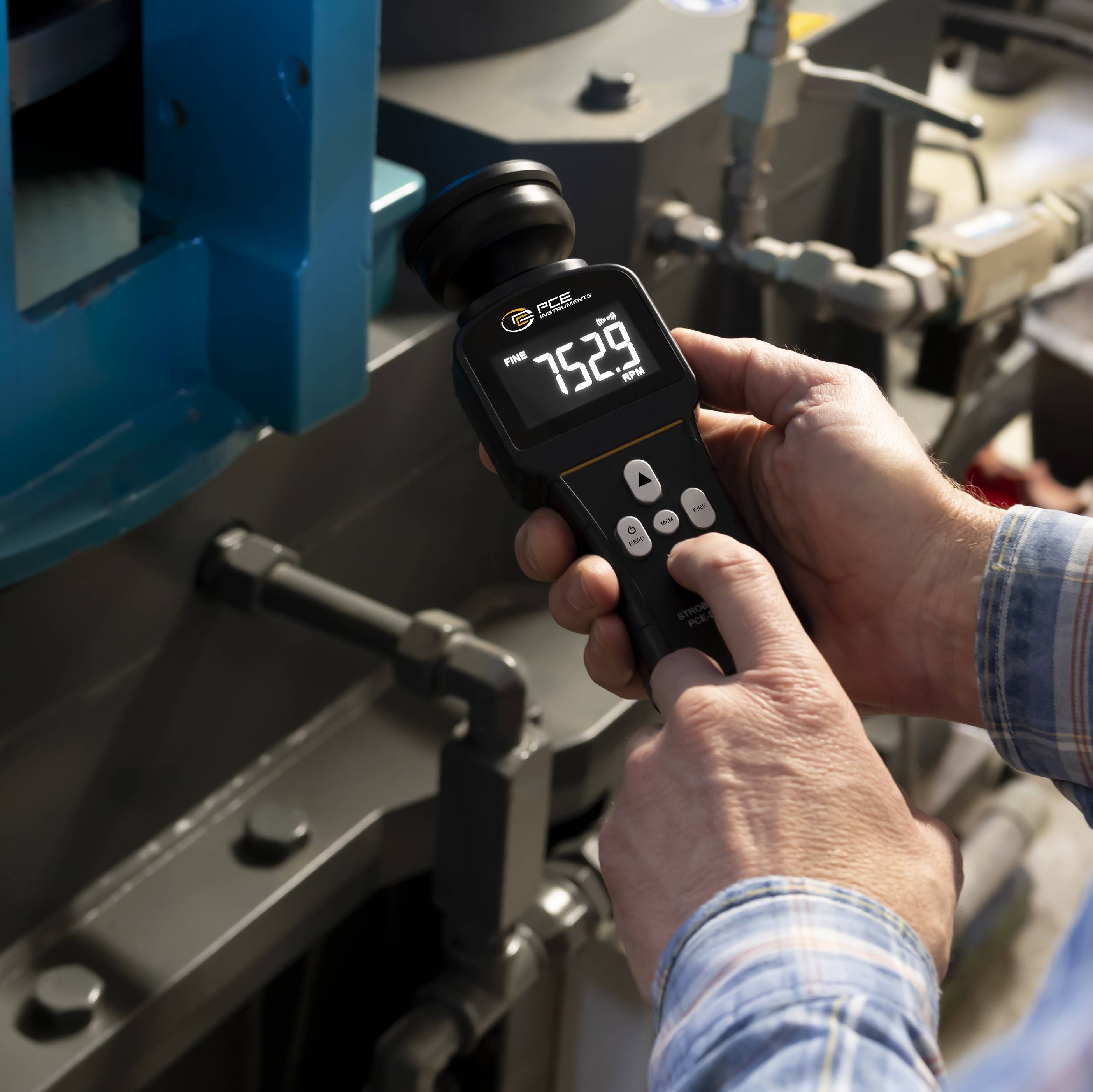 PCE Instruments PCE-DSX 100 Stroboskop Optisk 1000 - 20000 U/min-4