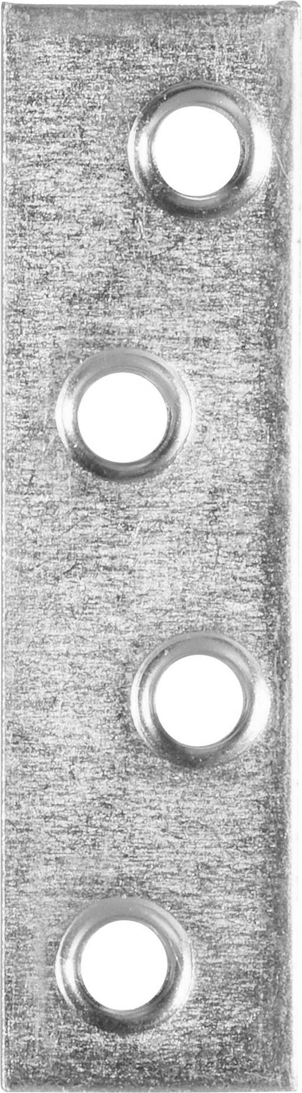 TOOLCRAFT  Anslutningsplatta  80 mm Förzinkat stål, gul.  890733 1 st