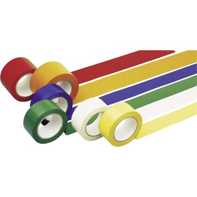 Moravia 261.18.798 Proline-tape gul golvmarkeringsband självhäftande 33 m x 75 mm