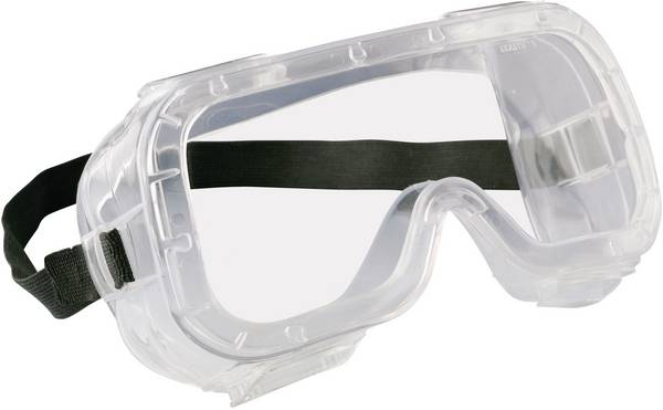 Ekastu  277 381 Heltäckande skyddsglasögon  Svart EN 166-1 DIN 166-1