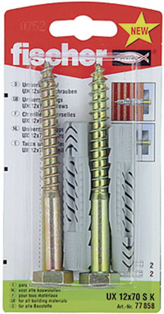 Fischer UX 12 x 70 S K Universalplugg 70 mm 12 mm 77858 1 set