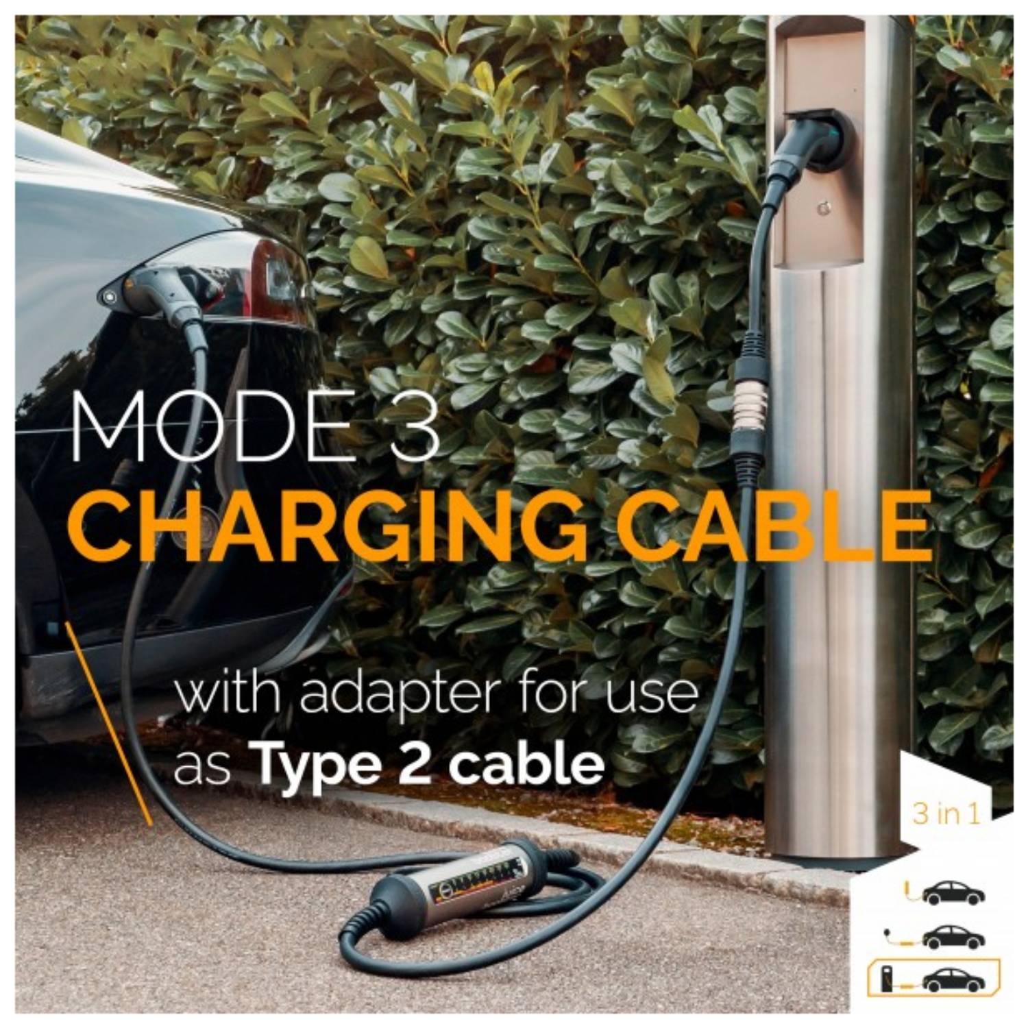 juice technology Juice Booster 2 German Traveller Set Mobil laddningsstation Typ 2 Mode 2 32 A Antal anslutningar 1 22 k-1