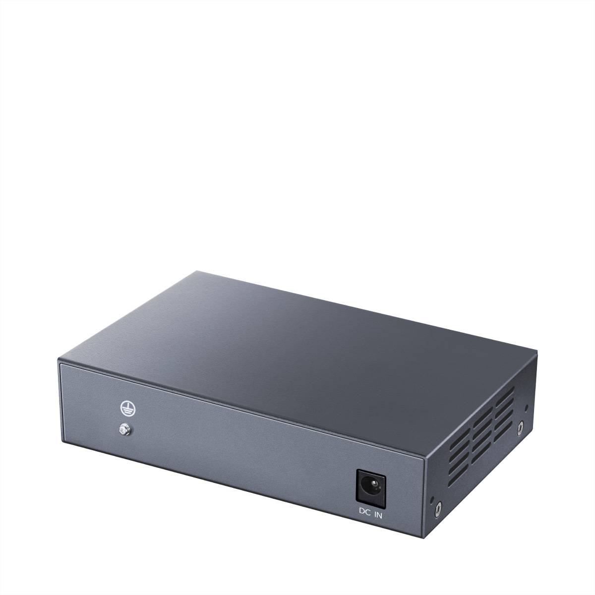 CUDY HS105 5-portars 2,5G metallswitch-2